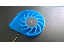 conversion axial fan for radial fan