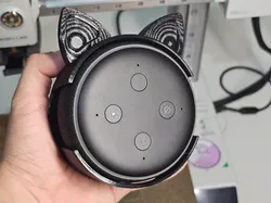 Echo Dot 3 Cat Ears Holder - Free 3D Print Model