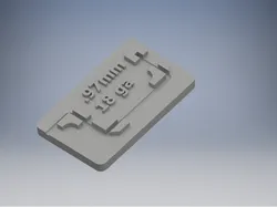 Fixture for bending the copper wire for a 5.8GHz antenna