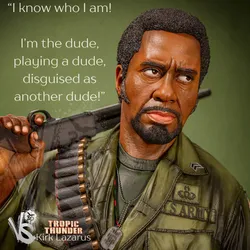 Kirk Lazarus Tropic Thunder 3D print model