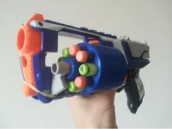 Nerf Strongarm Mod: 9 Dart Cylinder