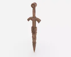 Sword OBJ 3D print model