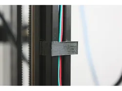 Wireguide for extruded aluminum frames