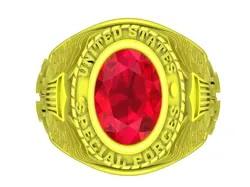 A4747 USA Special Force Men Ring 3D print model