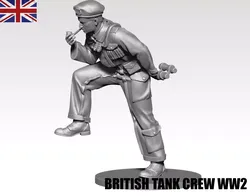 British Tank crew ww2 08 3D print model