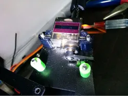 Brocopter servo holder for  Tower Pro MG90