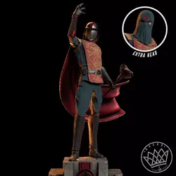 Fan Art - Cobra Commander from GI JOE - Statue 3D print model