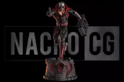 Fan Art - Destro from GI Joe - Statue 3D print model