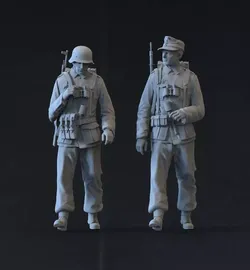 German soldiers 3D print model