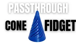 Impossible passthrough cone - Free 3D Print Model
