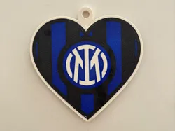 Inter Fan Heart - Free 3D Print Model