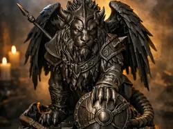 Norse inspired Battle Lion - Free 3D Print Model