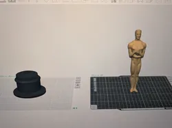 Oscar inspired award trophy - Free 3D Print Model