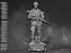 Platoon Chris Taylor 3D print model