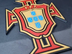 Portugal FPF Decorative Plate - Free 3D Print Model