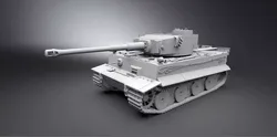 Tiger Tank Early Scale model 3D print model