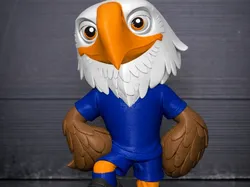 Clutch – Bald Eagle USA Mascot - Free 3D Print Model