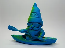 Cool Nomad on Wave Mission Gnome in Kayak - Free 3D Print Model