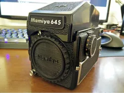 Mamiya 645 bodycap