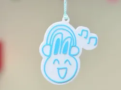 Paine Rabbit Keychain Bag Charm - Free 3D Print Model