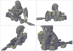 Police Robot V1 by