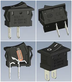 Rocker Switch KCD1-11 2pin (15mm x 10,5mm)