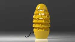 Rocket lamp