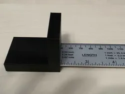 Ruler Attachment (90 Degrees) - Free 3D Print Model