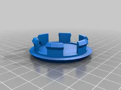 Trailer hub dust cap