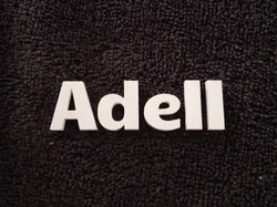 Adell Inscription - Free 3D Print Model