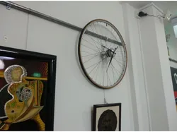 Bicycle Wheel Clock