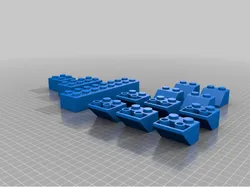 Brick Heart V2 with individual bricks