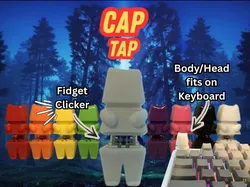 CapTap Keycap Fidget Clicker Figure - Free 3D Print Model