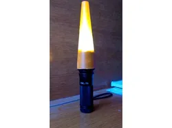Flashlight cone for 26650 xml-t6 flashlight