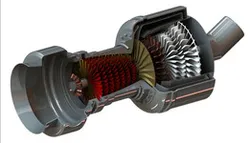 Gas Turbine Using Solidworks