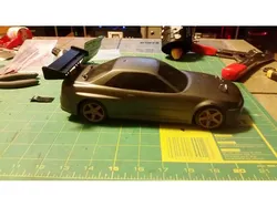 Hpi Micro RS4 Drift Wing and Diffuser