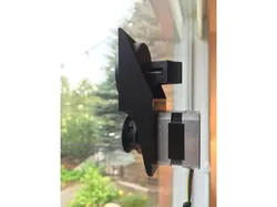 Integrated Suction Cup Glass Mount Bracket for Polargraph Stepper Motor