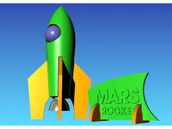 MARS ROCKET PUZZLE