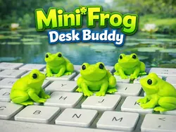 Mini Frog Desk Buddy – Cute Tiny Frog - Free 3D Print Model