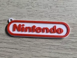 Nintendo keychain - Free 3D Print Model