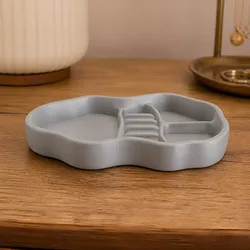 Organic Jewelry Tray 3D Printable Model 3D print model