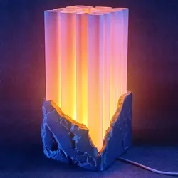 Rock Pillar LED Night Lamp 3D print model