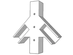 2020 aluminum Y-Center-45-degree angle prints