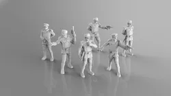 Ancient Light Officers 3D print model