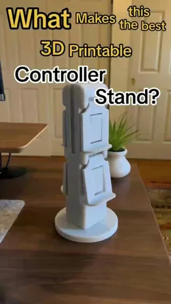 Controller Tower Stand for Game Controllers 3D print model
