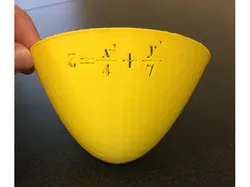 Elliptic Paraboloid -  with equation