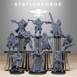 GrimCorp Mercenaries 3D print model