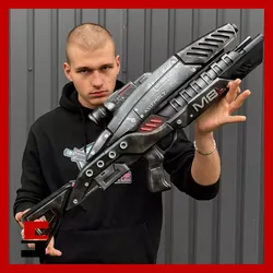 Mass Effect M-8 Avenger Gun Prop Replica  3D print model