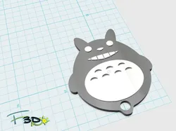 Totoro Keychain