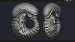 Xenomorph Alien Embryo 3D print model